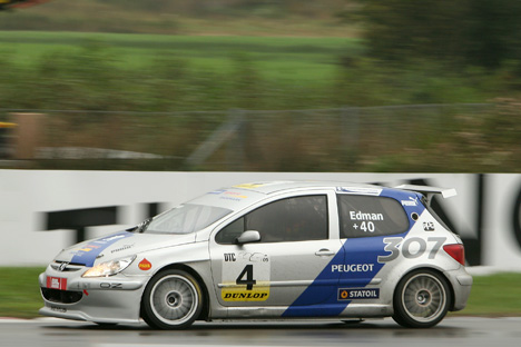 Jens Edman (Peugeot).
(Foto: Motorsporten.dk)